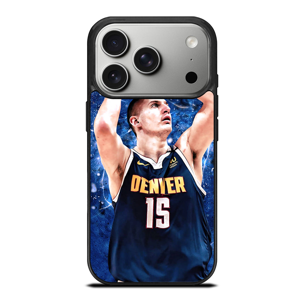 NIKOLA JOKIC DENVER NUGGETS BASKETBALL iPhone 17 Pro Case Cover