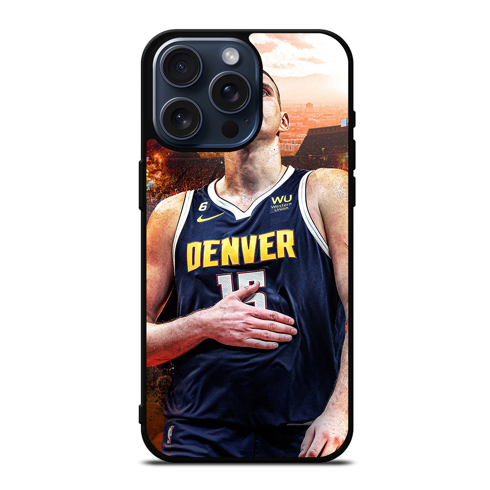 NIKOLA JOKIC DENVER NUGGETS COOL iPhone 15 Pro Max Case Cover