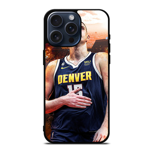 NIKOLA JOKIC DENVER NUGGETS COOL iPhone 15 Pro Max Case Cover
