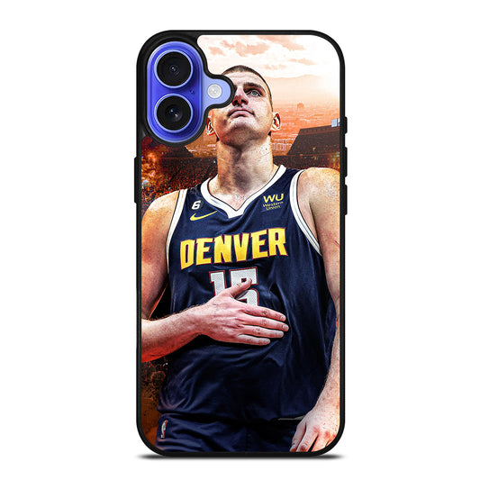 NIKOLA JOKIC DENVER NUGGETS COOL iPhone 16 Case Cover