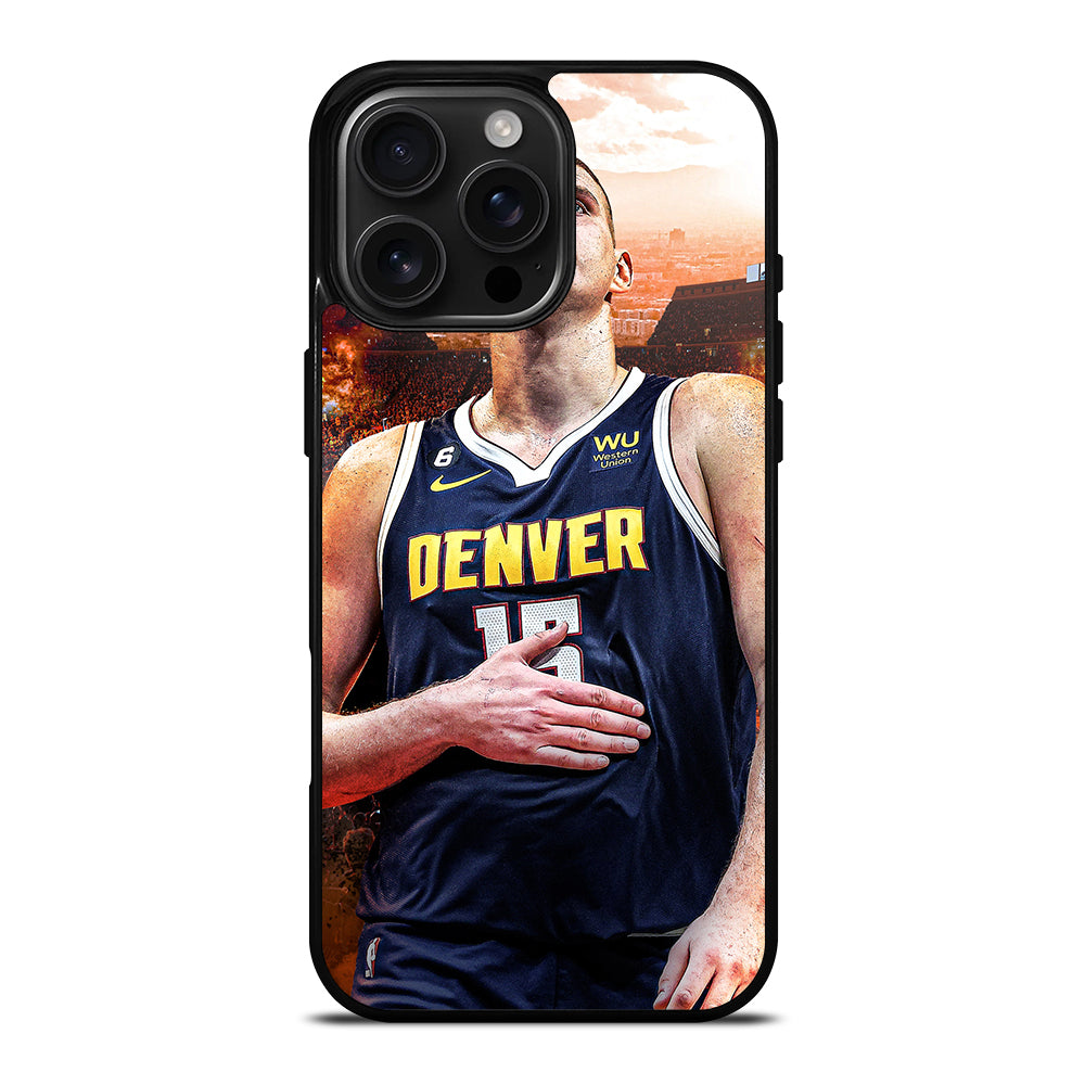 NIKOLA JOKIC DENVER NUGGETS COOL iPhone 16 Pro Max Case Cover