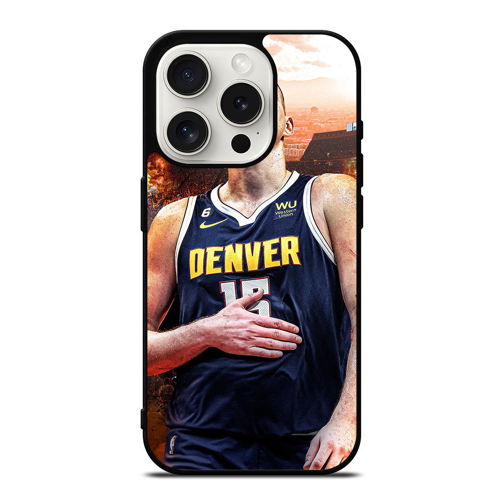 NIKOLA JOKIC DENVER NUGGETS COOL iPhone 15 Pro Case Cover
