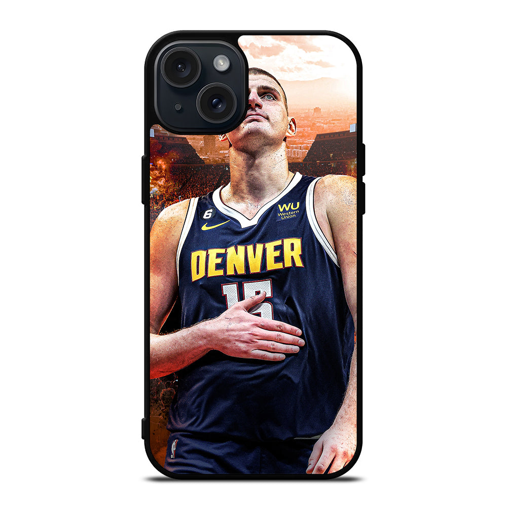 NIKOLA JOKIC DENVER NUGGETS COOL iPhone 15 Plus Case Cover