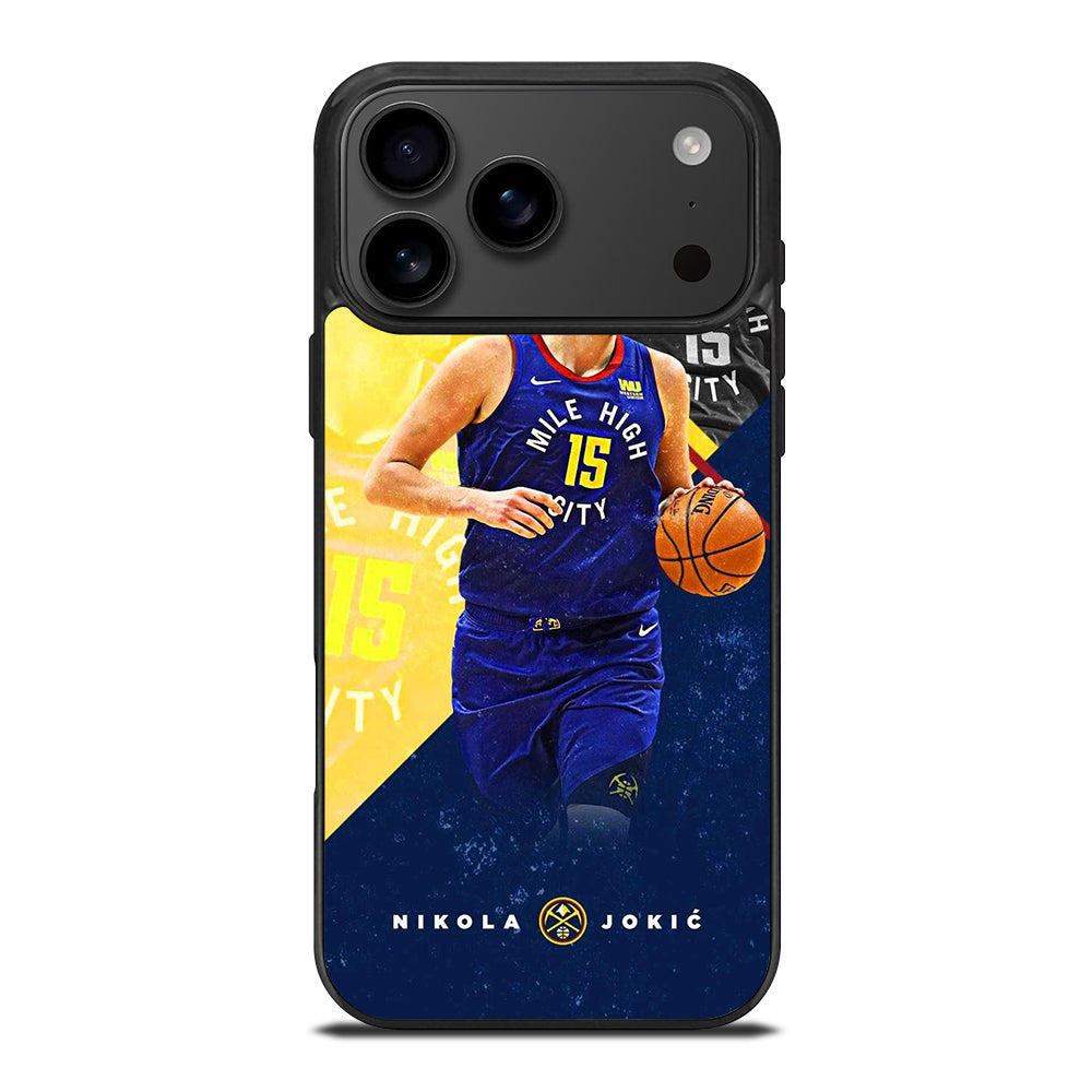 NIKOLA JOKIC DENVER NUGGETS TEAM iPhone 17 Pro Max Case Cover