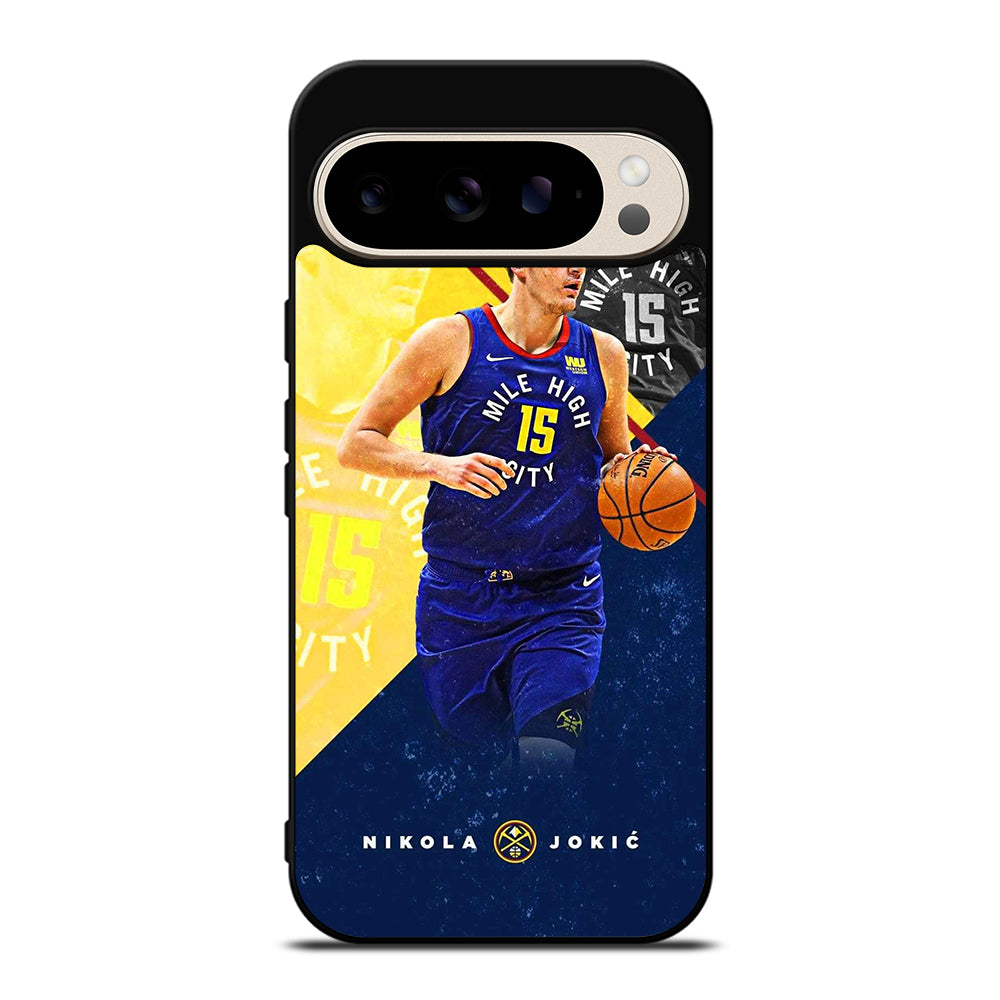 NIKOLA JOKIC DENVER NUGGETS TEAM Google Pixel 9 Pro Case Cover