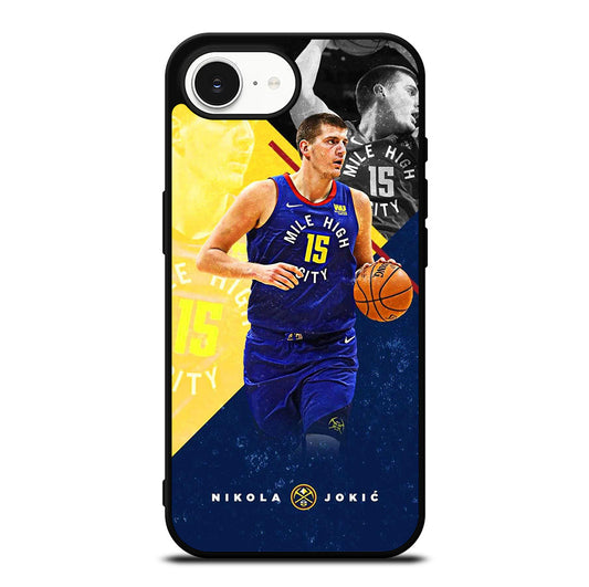 NIKOLA JOKIC DENVER NUGGETS TEAM iPhone 16e Case Cover