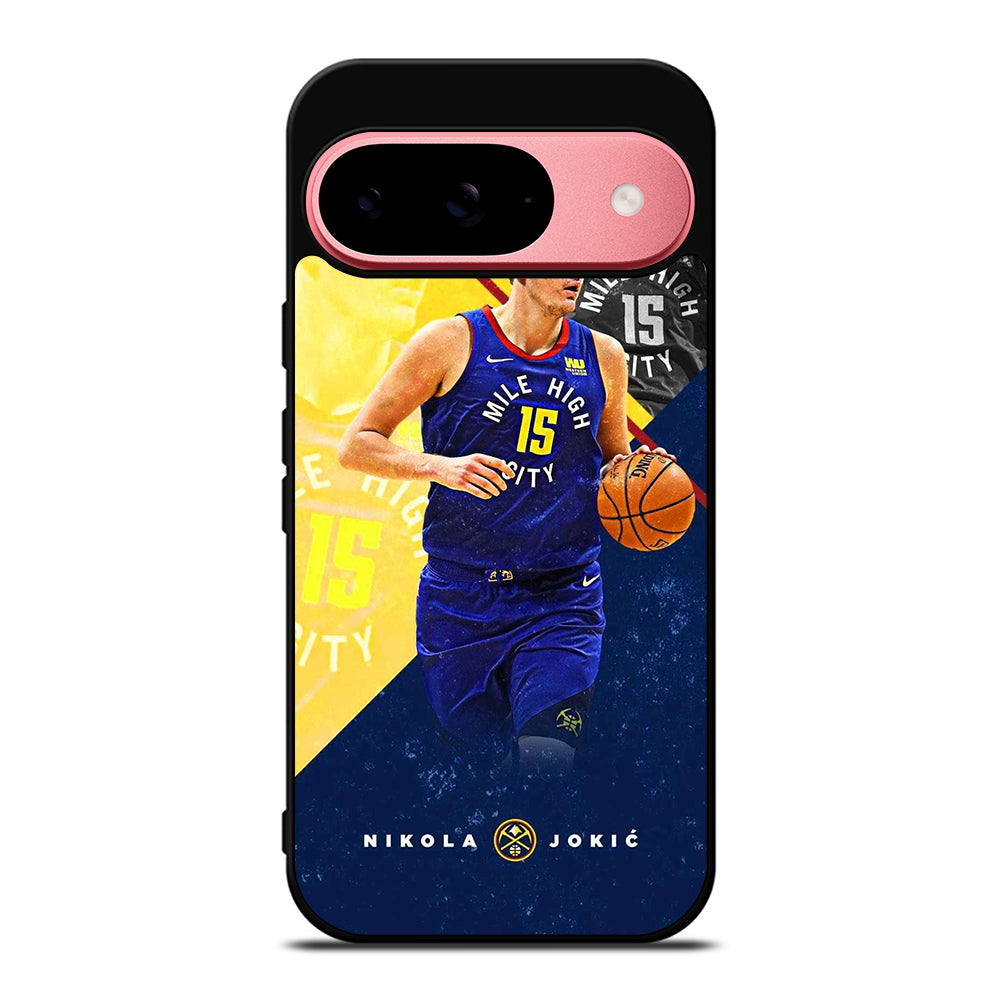 NIKOLA JOKIC DENVER NUGGETS TEAM Google Pixel 9 Case Cover
