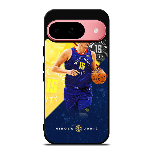 NIKOLA JOKIC DENVER NUGGETS TEAM Google Pixel 9 Case Cover