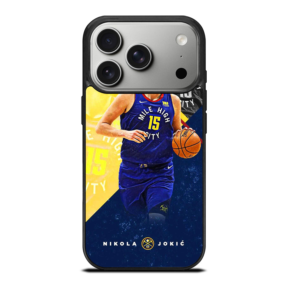 NIKOLA JOKIC DENVER NUGGETS TEAM iPhone 17 Pro Case Cover