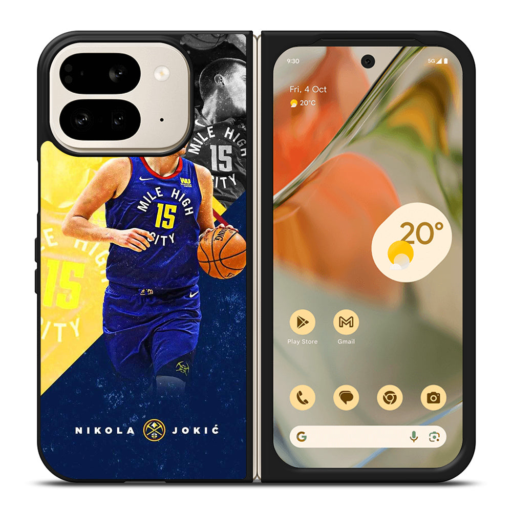 NIKOLA JOKIC DENVER NUGGETS TEAM Google Pixel 9 Pro Fold Case Cover