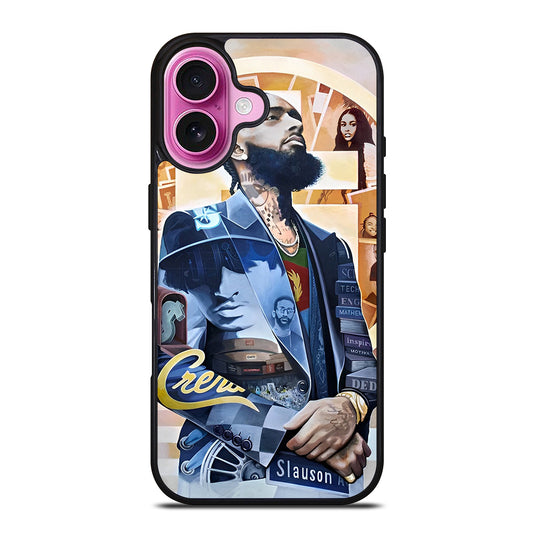 NIPSEY HUSSLE SINGER iPhone 16 Plus Case Cover