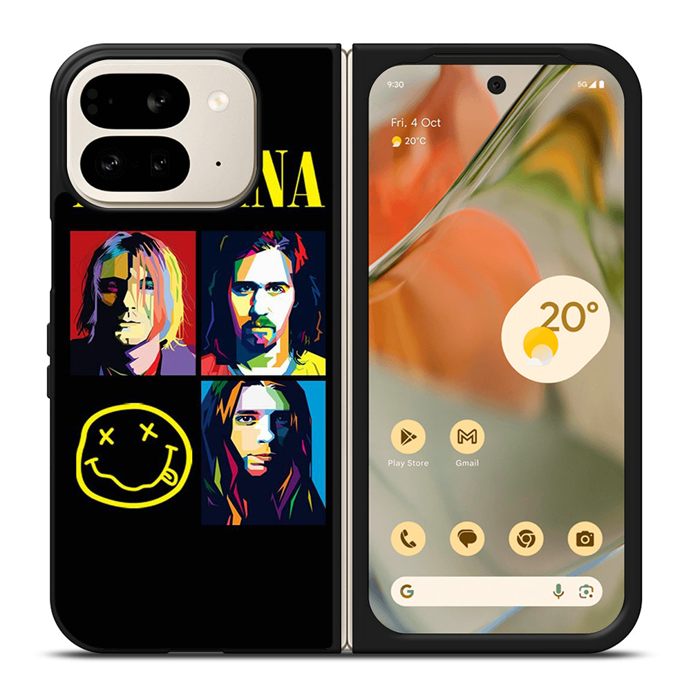NIRVANA AMERICAN BAND Google Pixel 9 Pro Fold Case Cover
