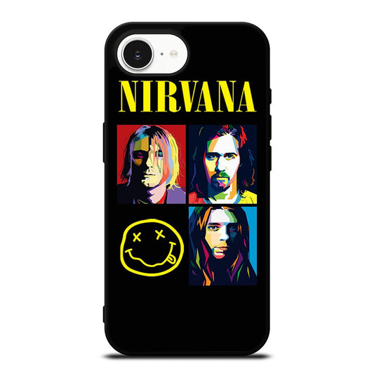 NIRVANA AMERICAN BAND iPhone 16e Case Cover