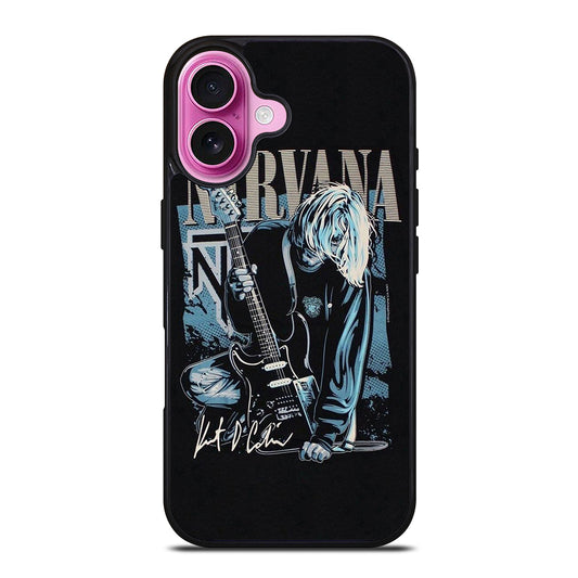 NIRVANA BAND iPhone 16 Plus Case Cover