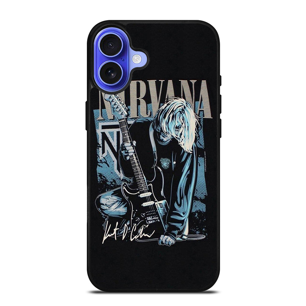 NIRVANA BAND iPhone 16 Case Cover