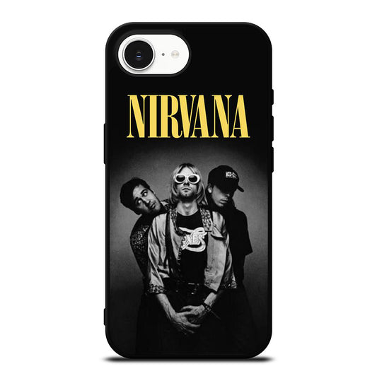 NIRVANA ROCK BAND POSTER iPhone 16e Case Cover