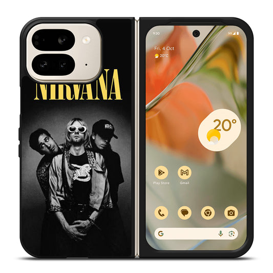 NIRVANA ROCK BAND POSTER Google Pixel 9 Pro Fold Case Cover