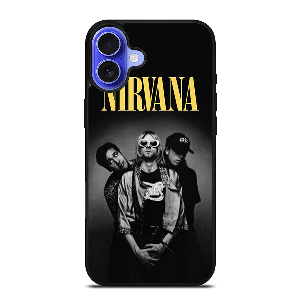 NIRVANA ROCK BAND POSTER iPhone 16 Case Cover