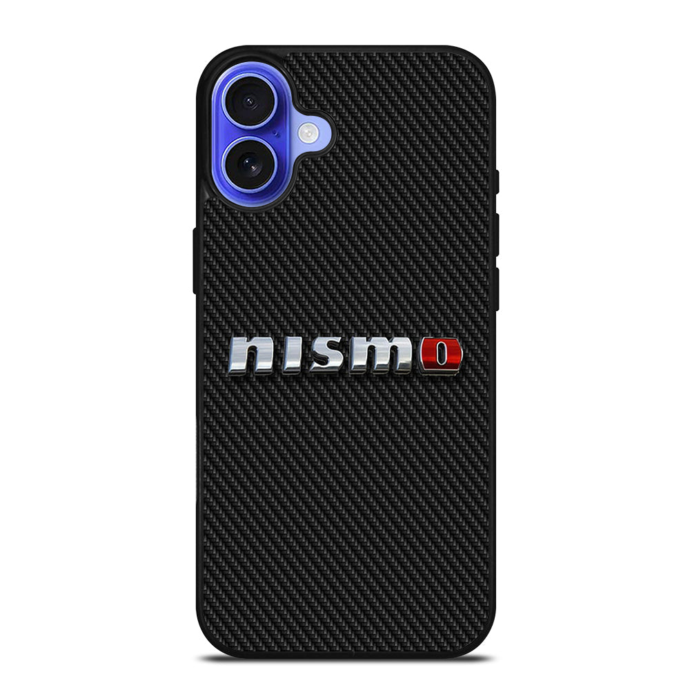 NISSAN NISMO LOGO CARBON 2 iPhone 16 Case Cover