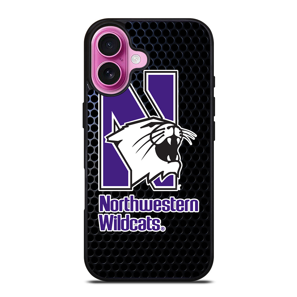 NORTHWESTERN WILDCATS ICON 3 iPhone 16 Plus Case Cover