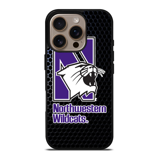 NORTHWESTERN WILDCATS ICON 3 iPhone 16 Pro Case Cover