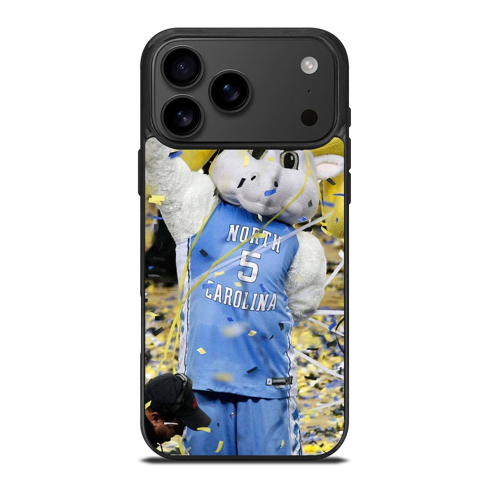 NORTH CAROLINA TAR HEELS MASCOT 2 iPhone 17 Pro Max Case Cover