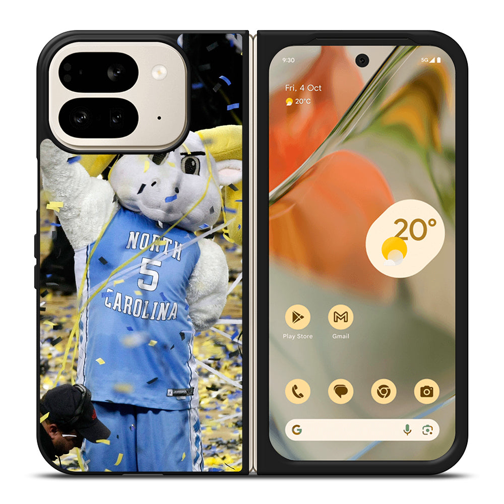 NORTH CAROLINA TAR HEELS MASCOT 2 Google Pixel 9 Pro Fold Case Cover