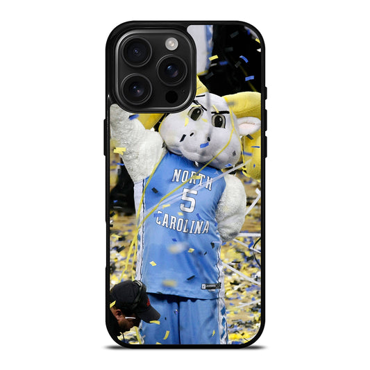 NORTH CAROLINA TAR HEELS MASCOT 2 iPhone 16 Pro Max Case Cover