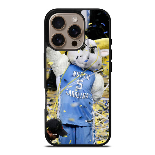NORTH CAROLINA TAR HEELS MASCOT 2 iPhone 16 Pro Case Cover