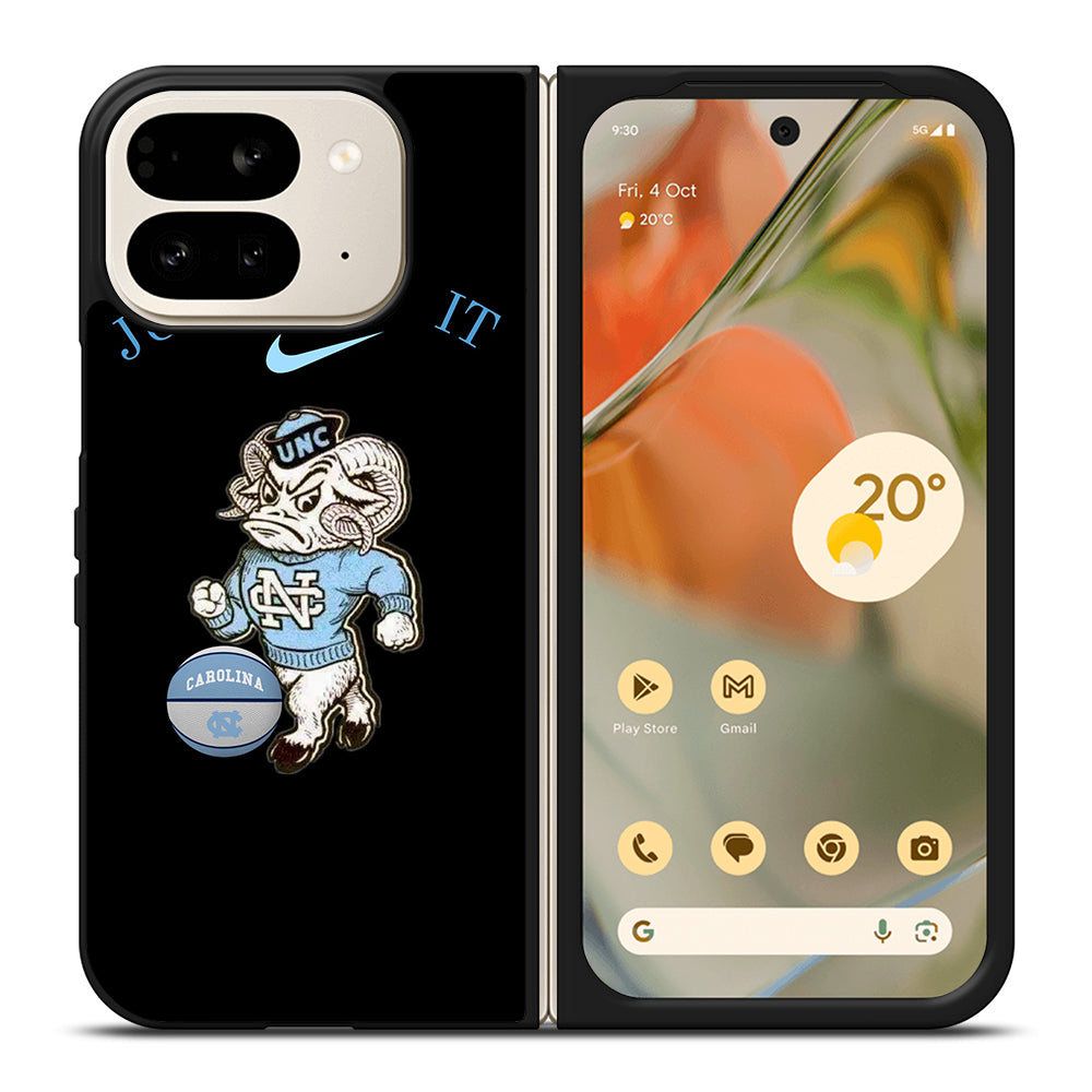 NORTH CAROLINA TAR HEELS MASCOT 3 Google Pixel 9 Pro Fold Case Cover