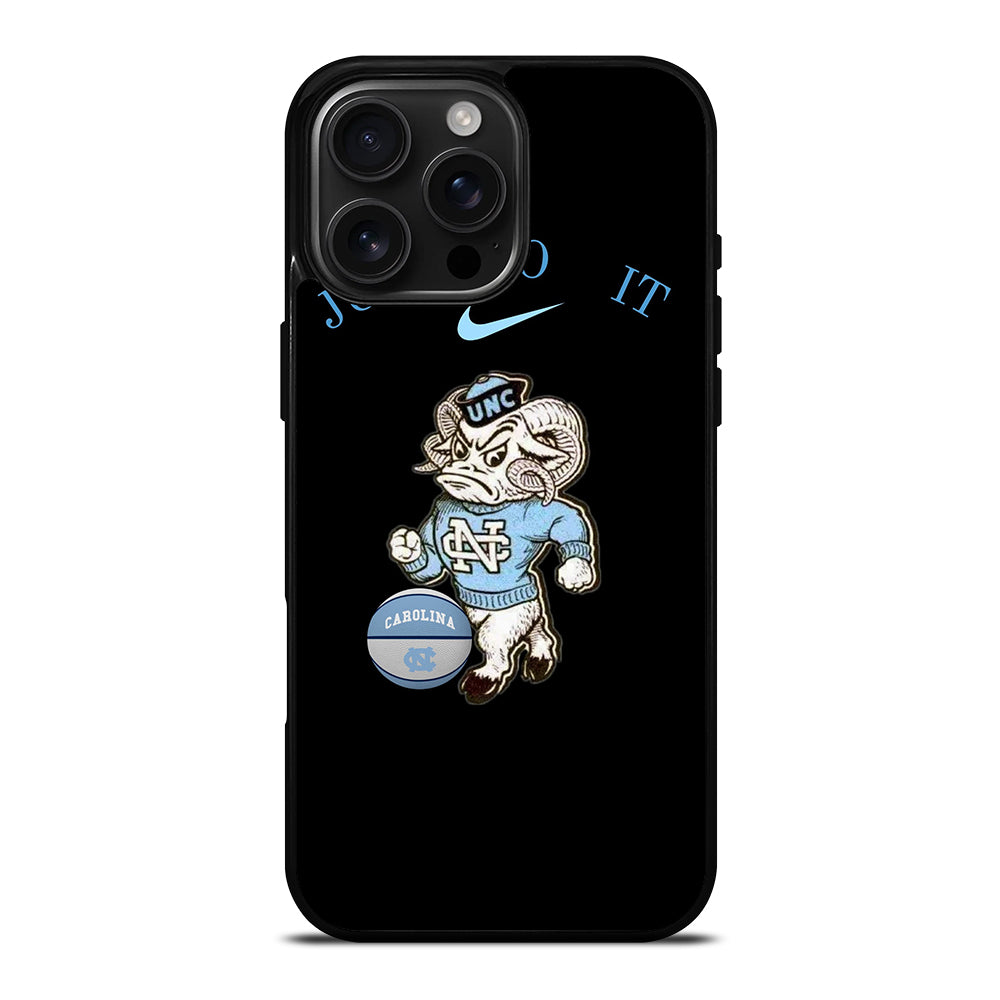 NORTH CAROLINA TAR HEELS MASCOT 3 iPhone 16 Pro Max Case Cover