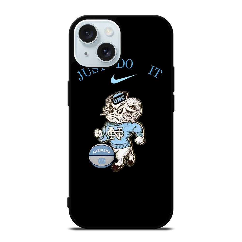 NORTH CAROLINA TAR HEELS MASCOT 3 iPhone 15 Case Cover