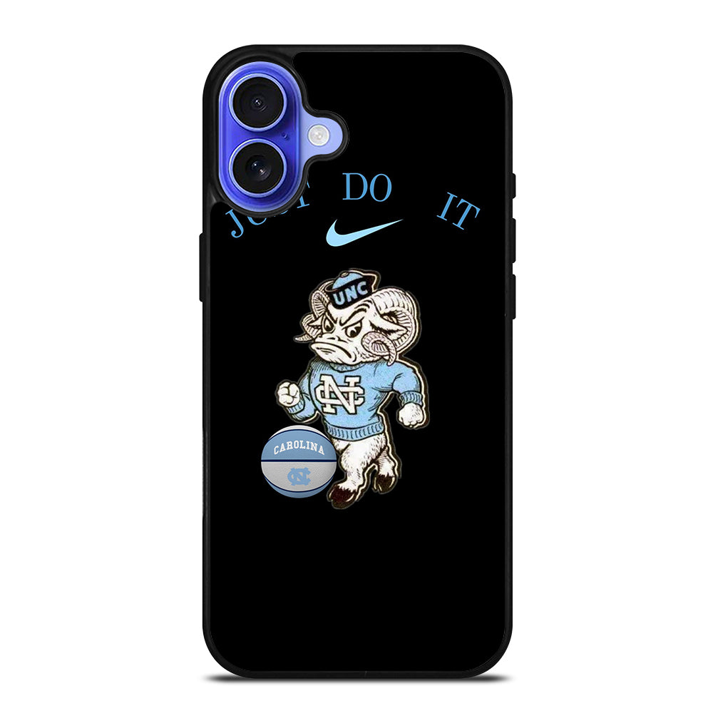 NORTH CAROLINA TAR HEELS MASCOT 3 iPhone 16 Case Cover
