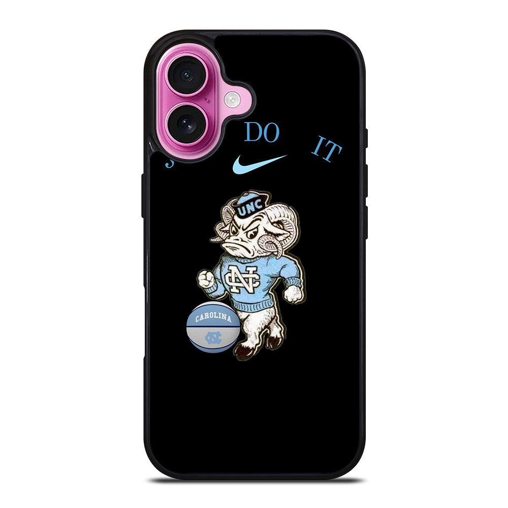 NORTH CAROLINA TAR HEELS MASCOT 3 iPhone 16 Plus Case Cover