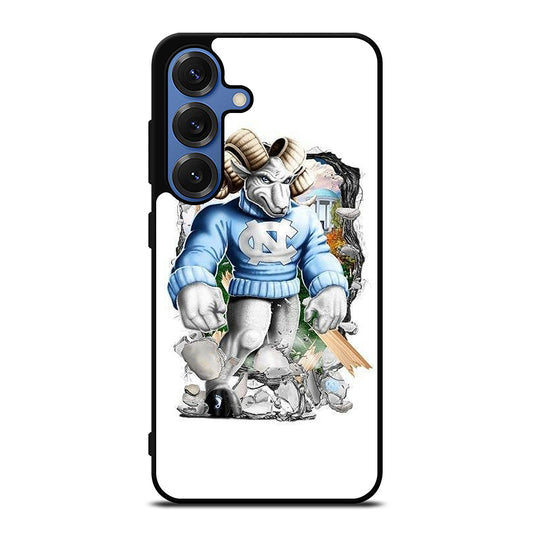 NORTH CAROLINA TAR HEELS MASCOT  Samsung Galaxy S25 Case Cover