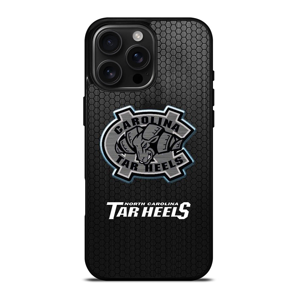 NORTH CAROLINA TAR HEELS METAL SYMBOL iPhone 16 Pro Max Case Cover