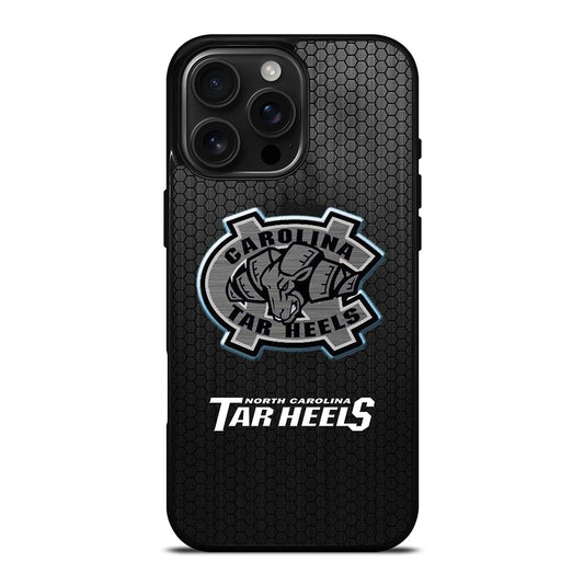 NORTH CAROLINA TAR HEELS METAL SYMBOL iPhone 16 Pro Max Case Cover