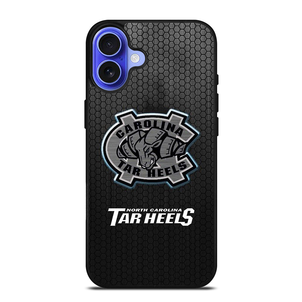 NORTH CAROLINA TAR HEELS METAL SYMBOL iPhone 16 Case Cover