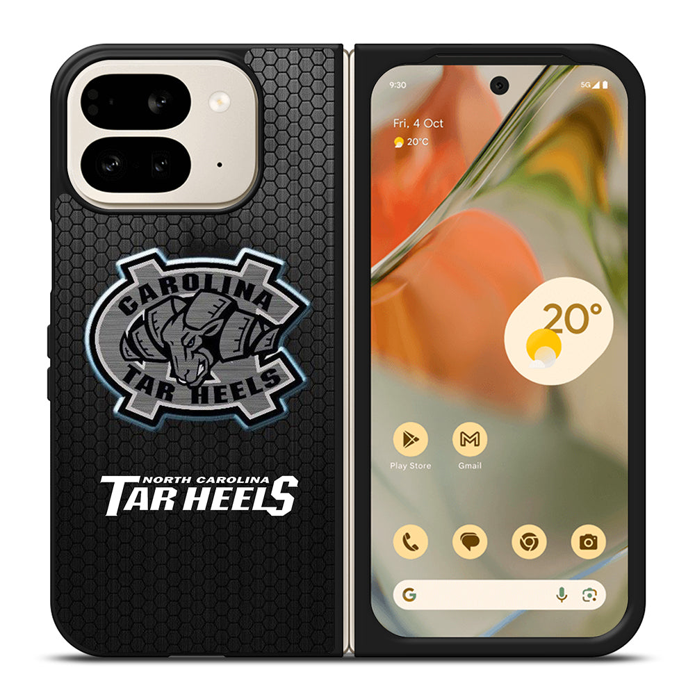 NORTH CAROLINA TAR HEELS METAL SYMBOL Google Pixel 9 Pro Fold Case Cover