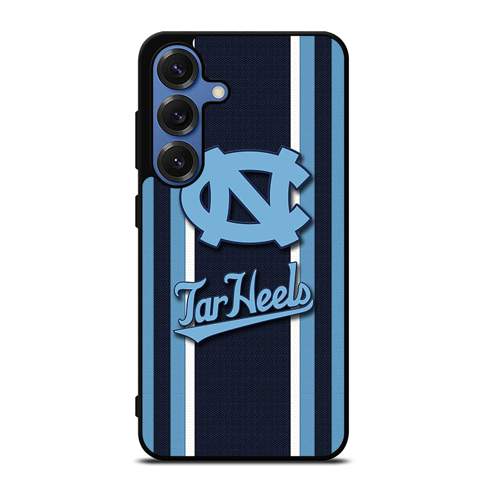 NORTH CAROLINA TAR HEELS STRIPE LOGO Samsung Galaxy S25 Case Cover