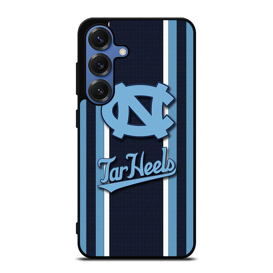 NORTH CAROLINA TAR HEELS STRIPE LOGO Samsung Galaxy S25 Case Cover