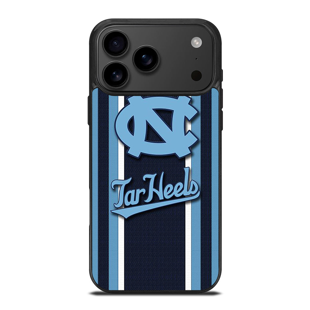 NORTH CAROLINA TAR HEELS STRIPE LOGO iPhone 17 Pro Max Case Cover