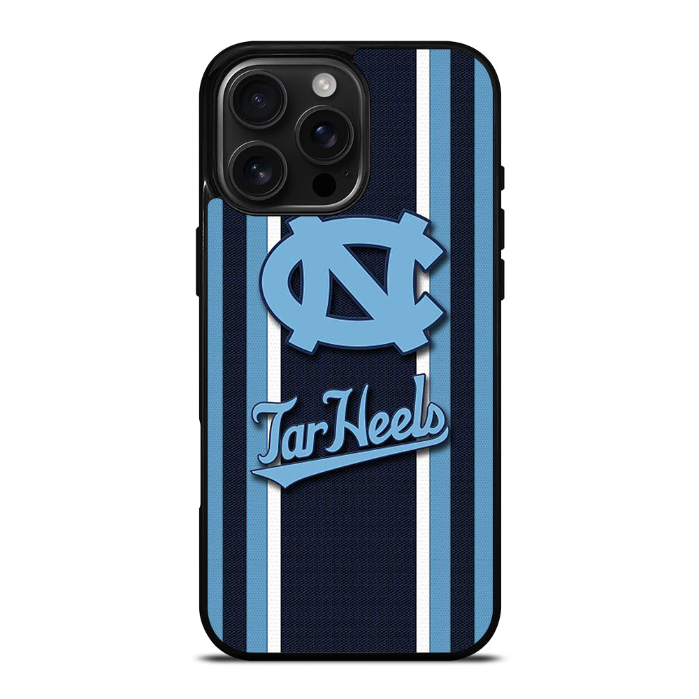 NORTH CAROLINA TAR HEELS STRIPE LOGO iPhone 16 Pro Max Case Cover