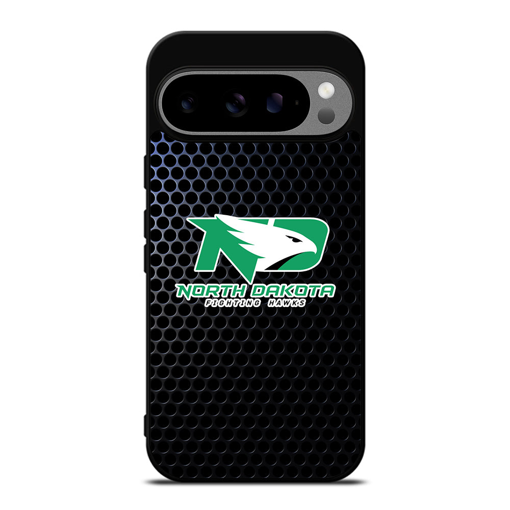 NORTH DAKOTA FIGHTING HAWKS METAL LOGO Google Pixel 9 Pro XL Case Cover
