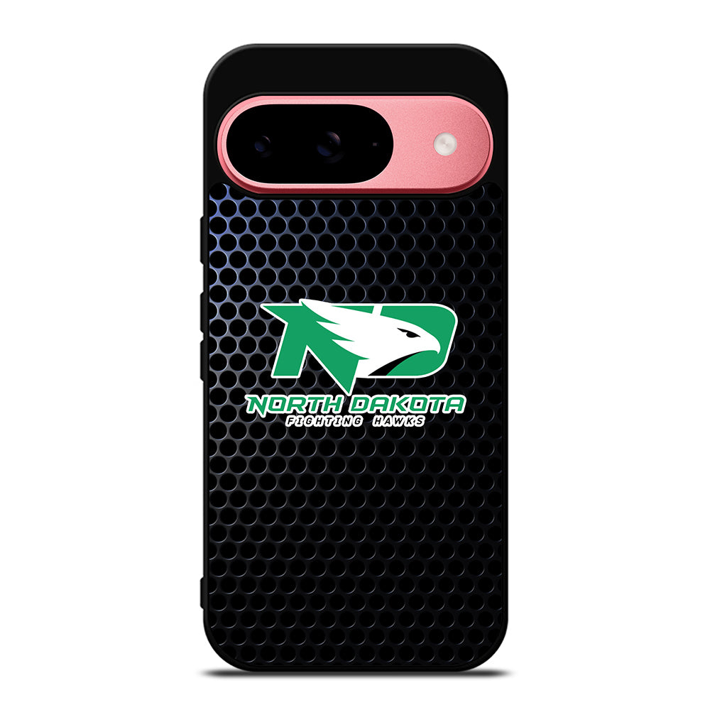 NORTH DAKOTA FIGHTING HAWKS METAL LOGO Google Pixel 9 Case Cover
