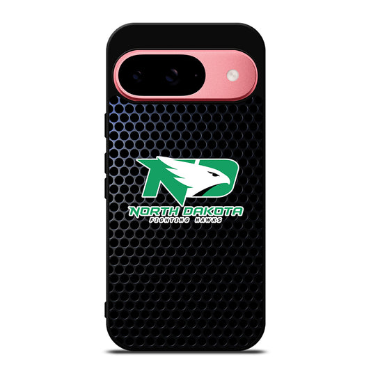 NORTH DAKOTA FIGHTING HAWKS METAL LOGO Google Pixel 9 Case Cover
