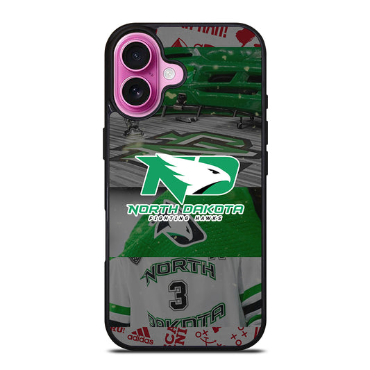 NORTH DAKOTA FIGHTING HAWKS SYMBOL iPhone 16 Plus Case Cover