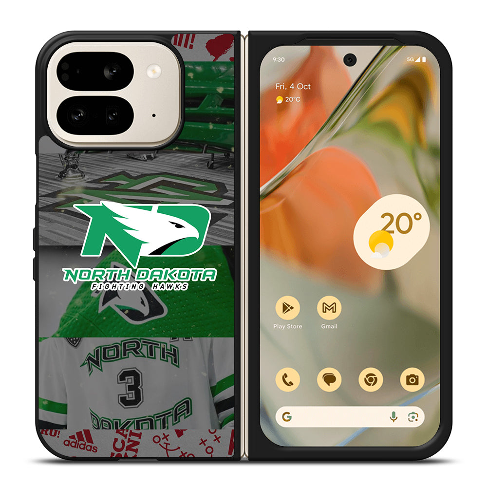 NORTH DAKOTA FIGHTING HAWKS SYMBOL Google Pixel 9 Pro Fold Case Cover