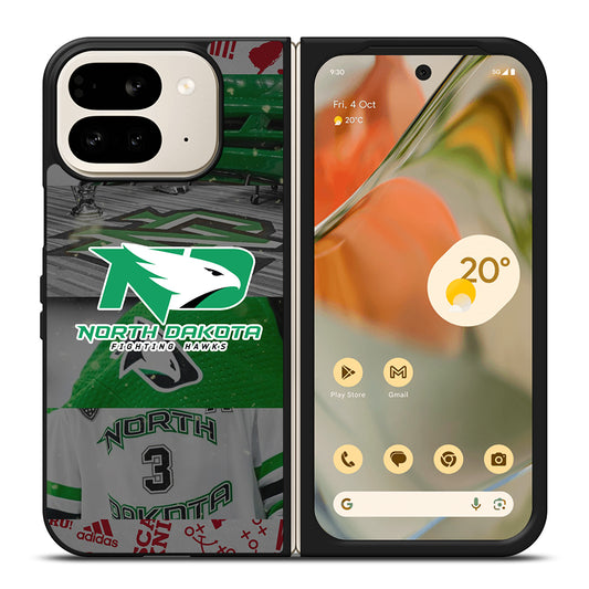NORTH DAKOTA FIGHTING HAWKS SYMBOL Google Pixel 9 Pro Fold Case Cover