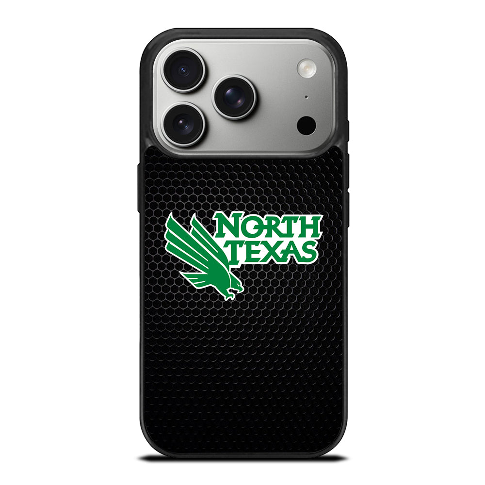 NORTH TEXAS MEAN GREEN METAL ICON iPhone 17 Pro Case Cover